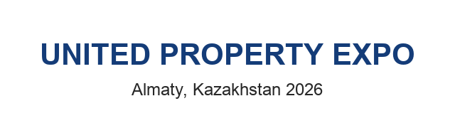 UNITED PROPERTY EXPO - 阿拉木图，哈萨克斯坦 标识