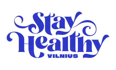 Stay Healthy维尔纽斯 标识